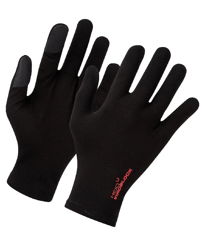 Festival JacketsBlack - Touch gloves, powered by HeiQ Viroblock (one pair)