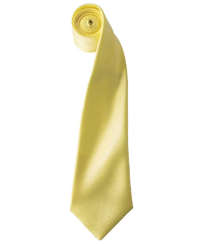 Pea CoatsLemon - 'Colours' satin tie