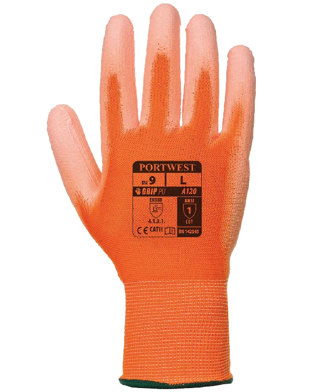 Outdoor JacketsOrange - PU palm glove (A120)