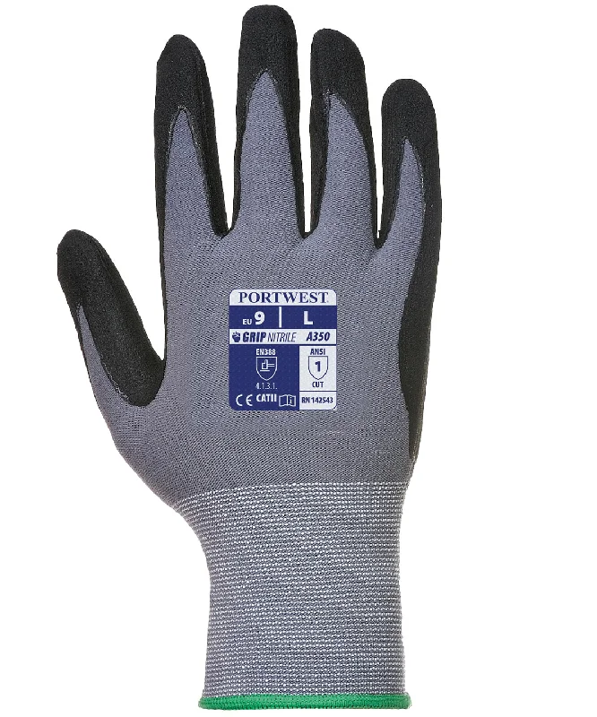 Travel JacketsBlack - Dermiflex glove (A350)