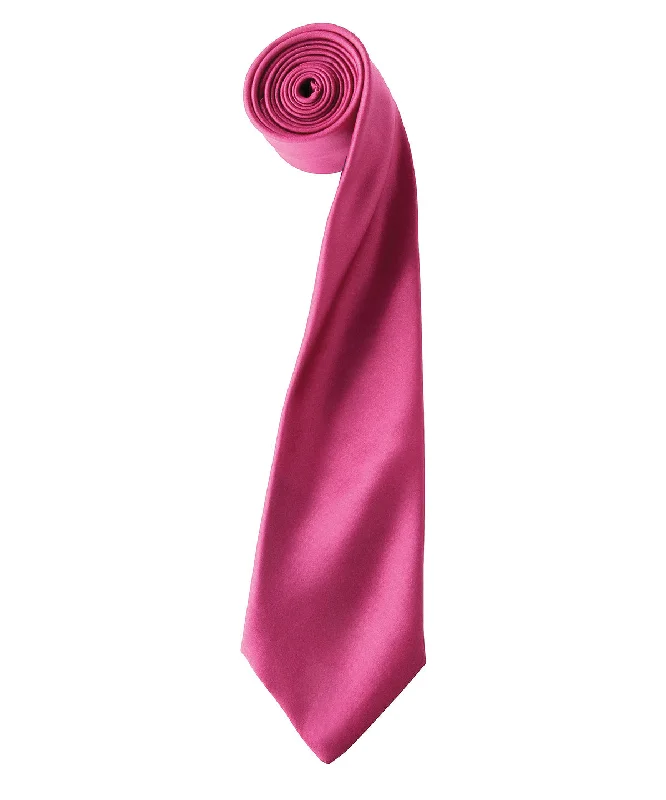 Safari JacketsHot Pink - 'Colours' satin tie