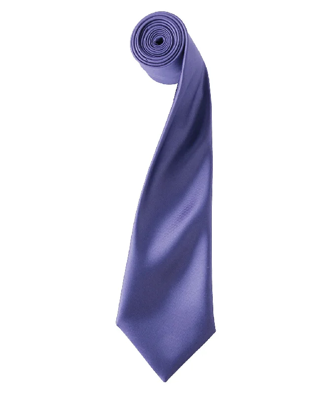 Trench CoatsPurple - 'Colours' satin tie