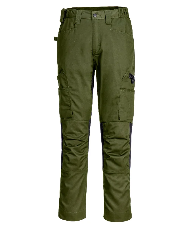 Cropped JacketsOlive Green - WX2 stretch trade trousers