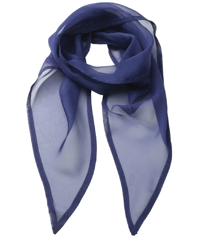 Fishing JacketsMarine Blue - 'Colours' Chiffon scarf