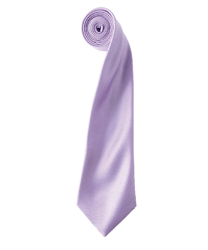 Track JacketsLilac - 'Colours' satin tie