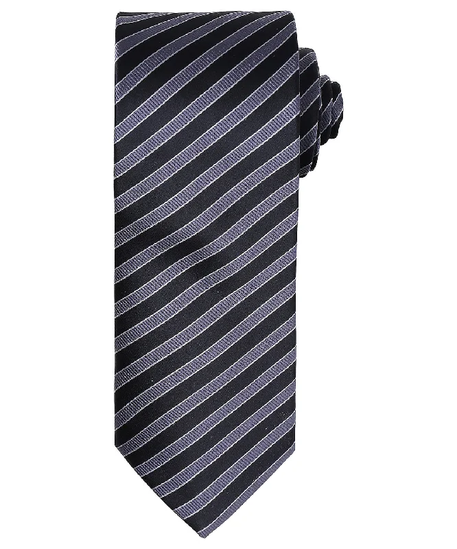 Camping JacketsBlack/Dark Grey - Double stripe tie