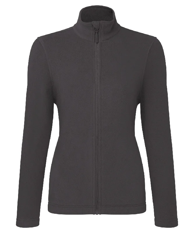 Button-Up JacketsDark Grey - Women’s ‘Recyclight’ full-zip microfleece