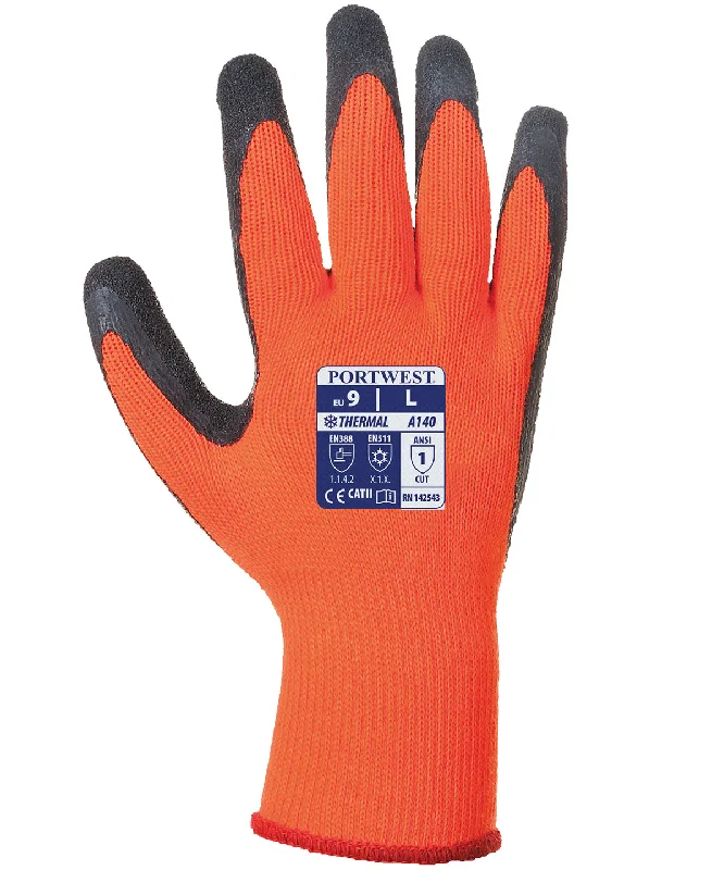 High-Fashion JacketsOrange - Thermal grip glove (A140)