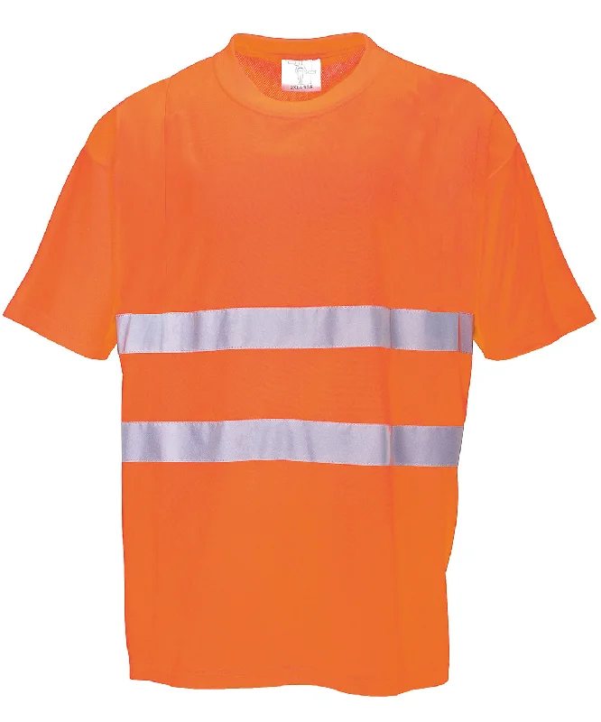 Running JacketsOrange - Cotton Comfort t-shirt (S172)