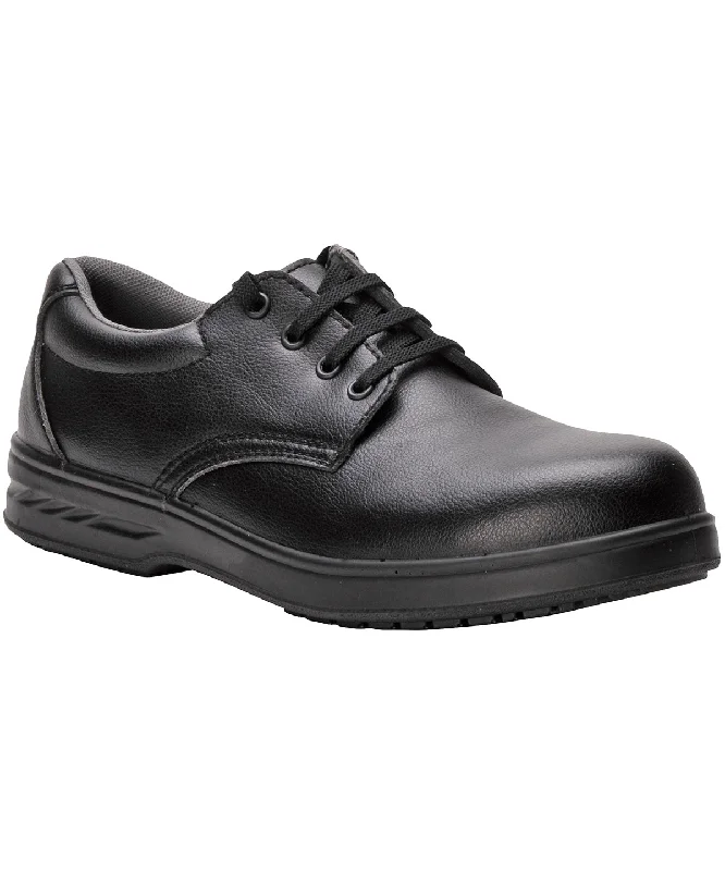 Lace-Up JacketsBlack - Steelite™ laced safety shoe S2 (FW80)