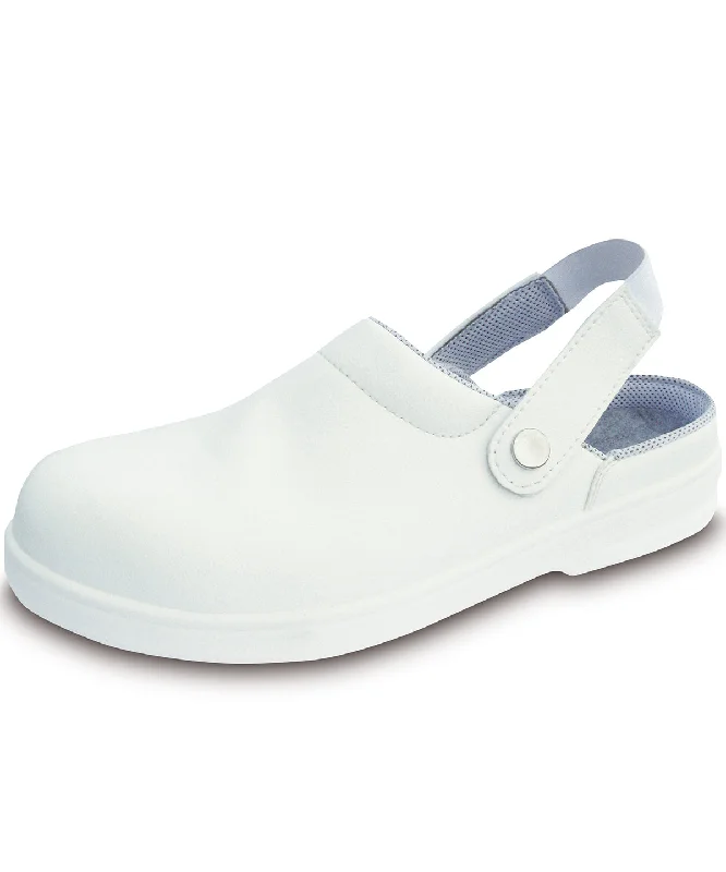 Sequined JacketsWhite - Steelite safety clog SB (FW82)