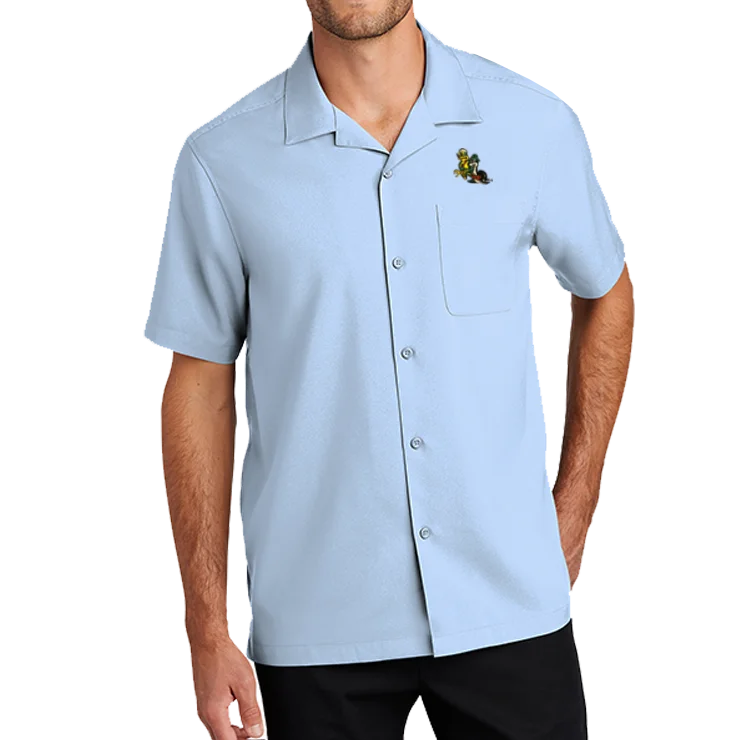 Performance Short Sleeve TopsMen's Freddy & Sammy Cloud Blue Short Sleeve Performance Camp Shirt