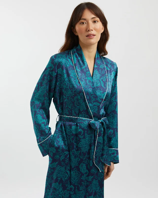 Bridal DressWomen's Silk Dressing Gown - Christelle