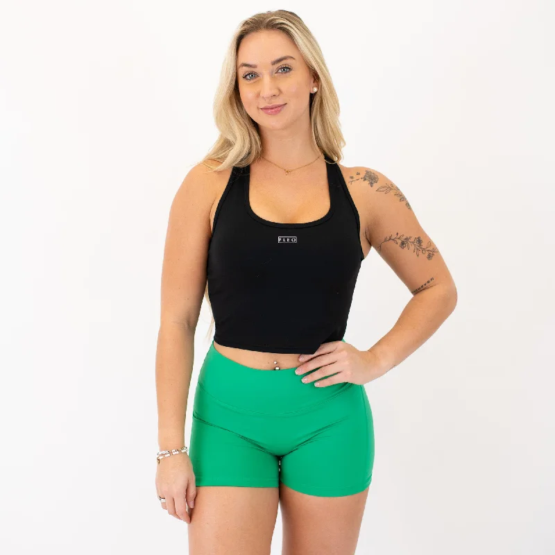 Racerback Crop Tank - FittedCroptopcasual