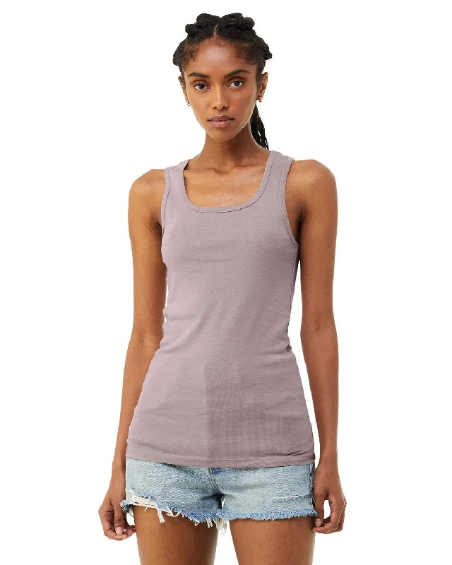 Cycling ShirtsBella + Canvas 1081 Ladies' Micro Ribbed Tank