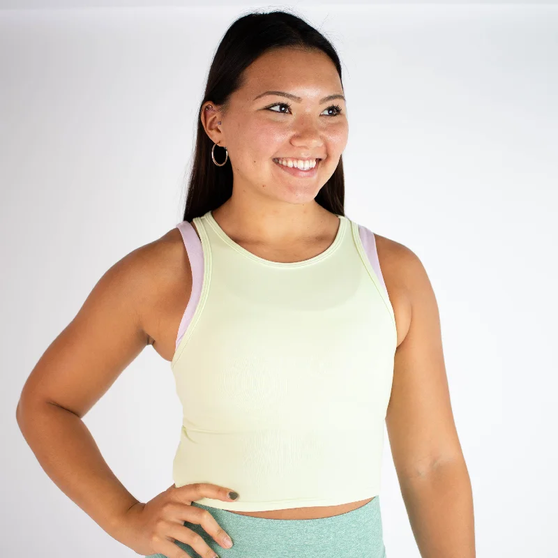 Tempo Crop Tank - FittedCroptoptexture