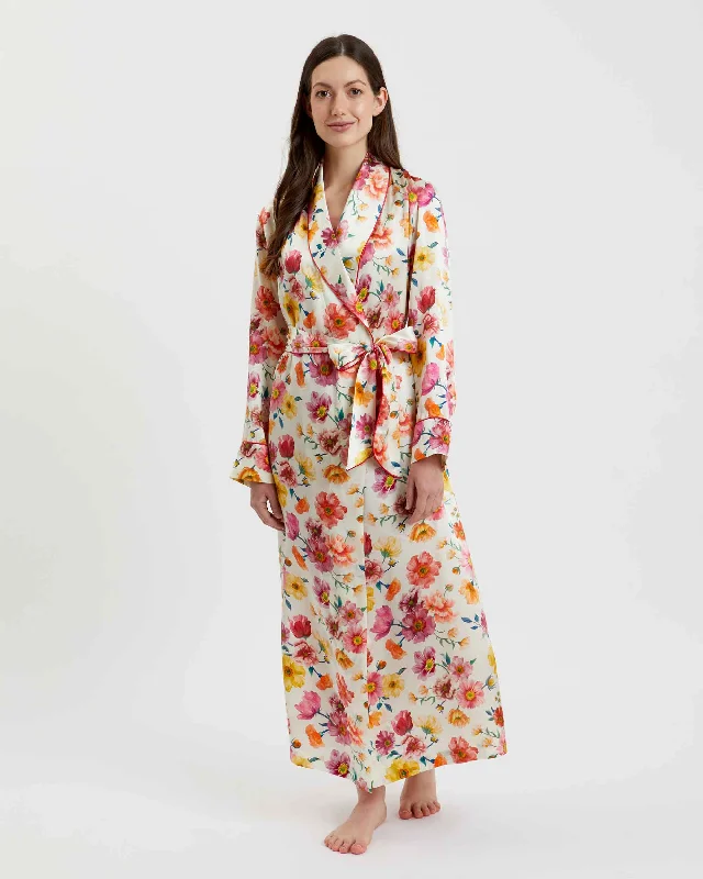 Wedding DressWomen's Silk Dressing Gown - Jessica's Picnic