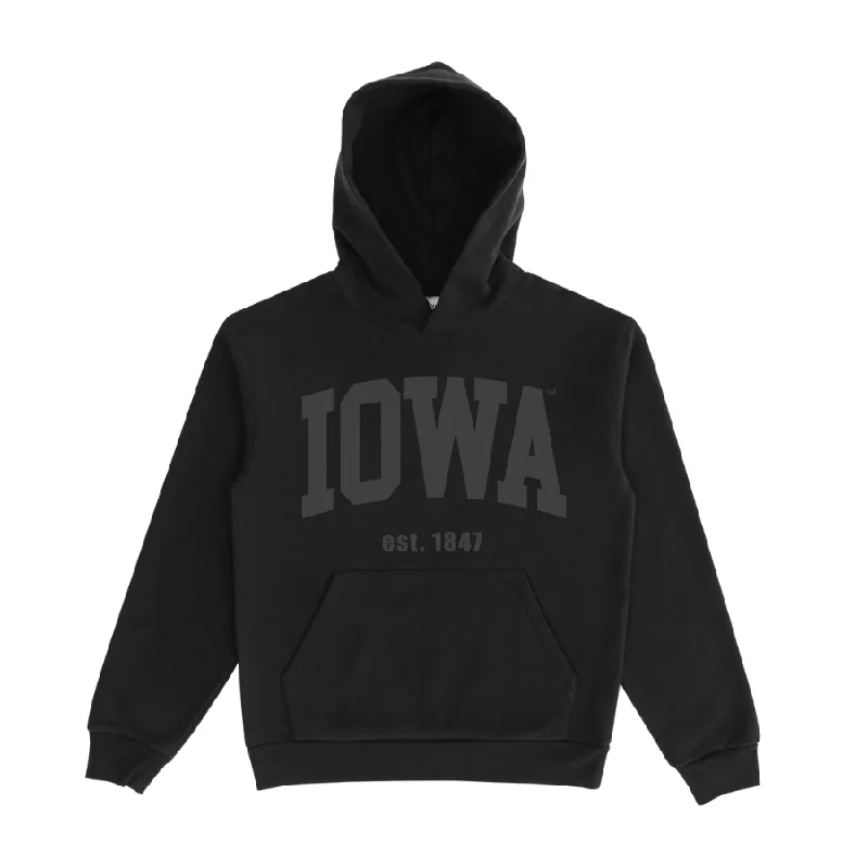 Iowa Puff Print HoodieSports Team Hoodies