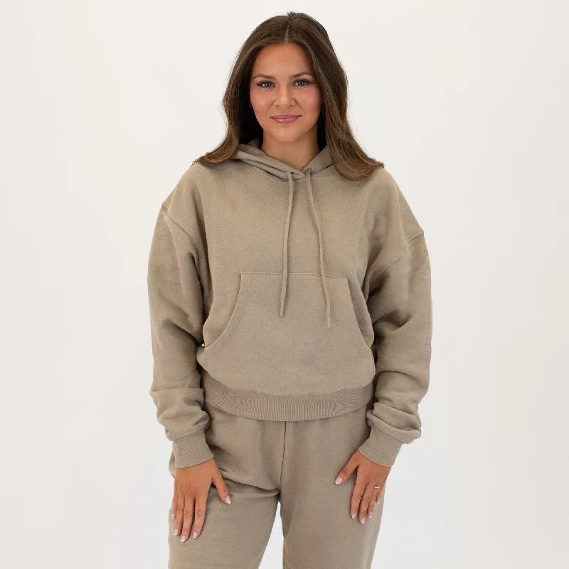 Essence Crop Hoodie SweatshirtCroptopseam