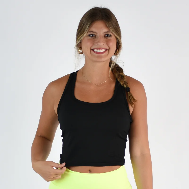 Racerback Crop Tank - FittedCroptophoodie