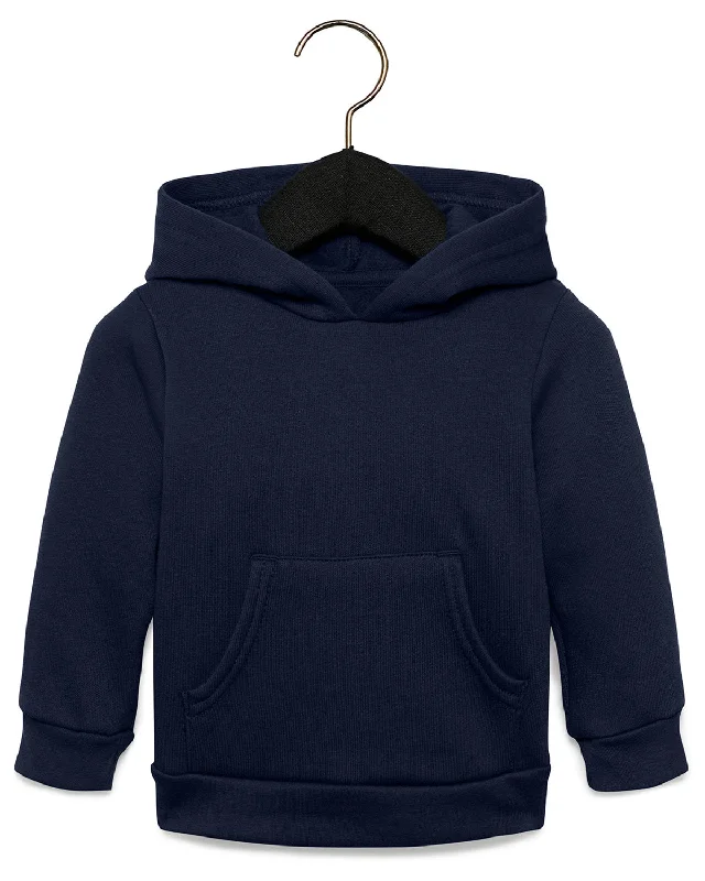 Metallic ShirtsBella + Canvas 3719T Toddler Sponge Fleece Pullover Hooded Sweatshirt