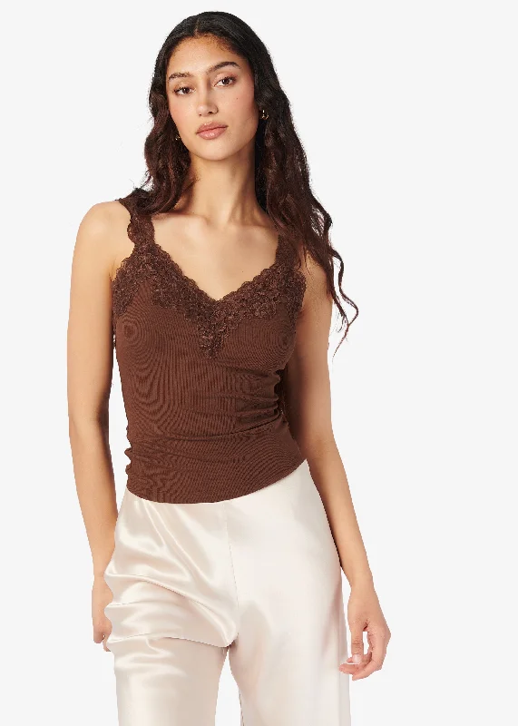 Lightweight jacketLani Rib Knit Tank Malt