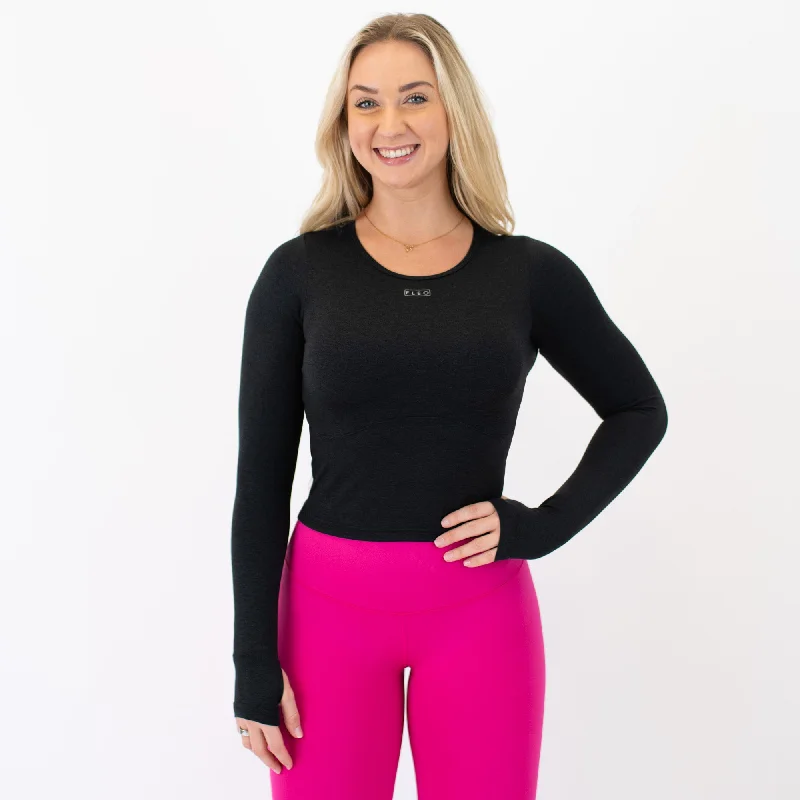 Victory Contour Crop Long SleeveCroptopbrand