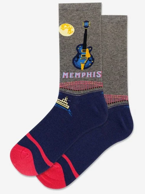 CrewneckmemoryWomen's Memphis Crew Socks