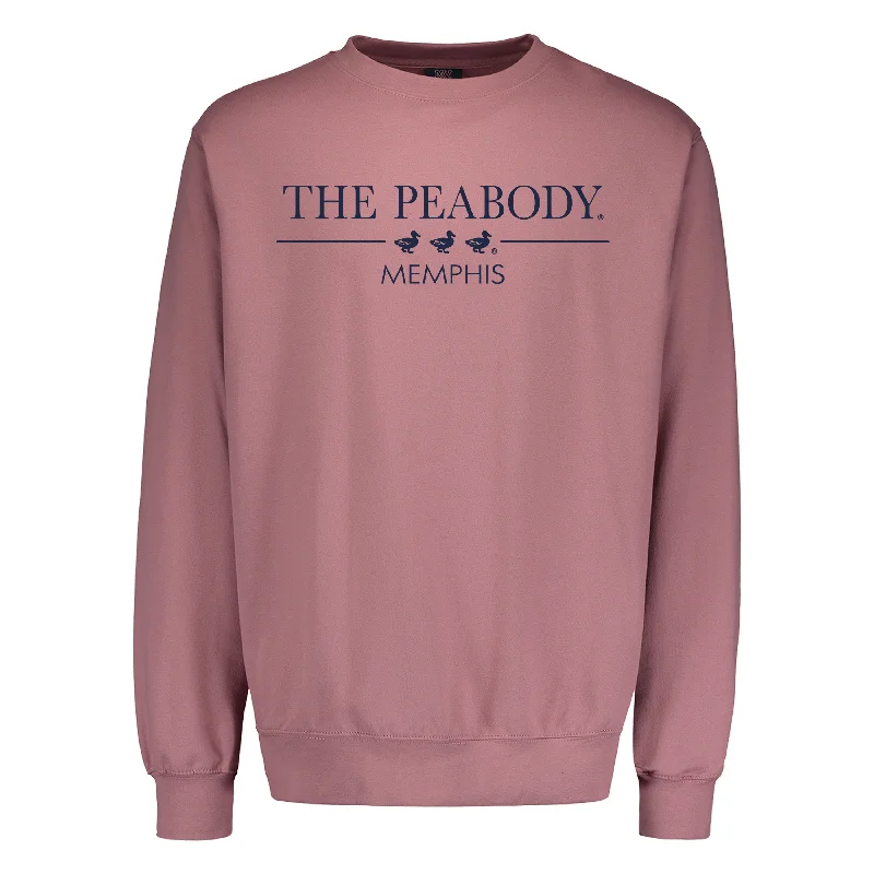 CrewneckvrThe Peabody Memphis Crewneck Sweatshirt - Orchid Ice