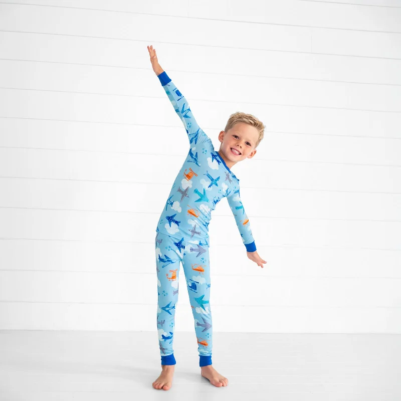 Let's Fly Two-Piece Pajama Set