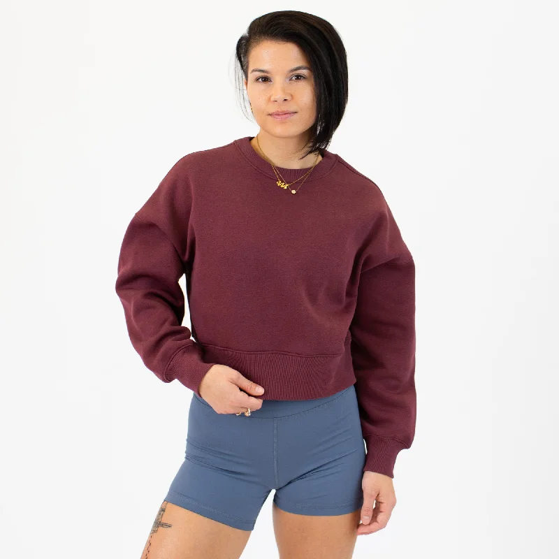 Affinity Crop Crewneck SweatshirtCroptopwool