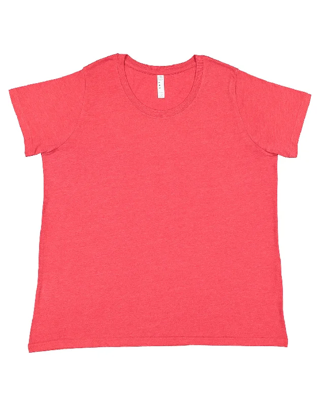 Silk ShirtsLAT 3816 Ladies' Curvy Fine Jersey T-Shirt