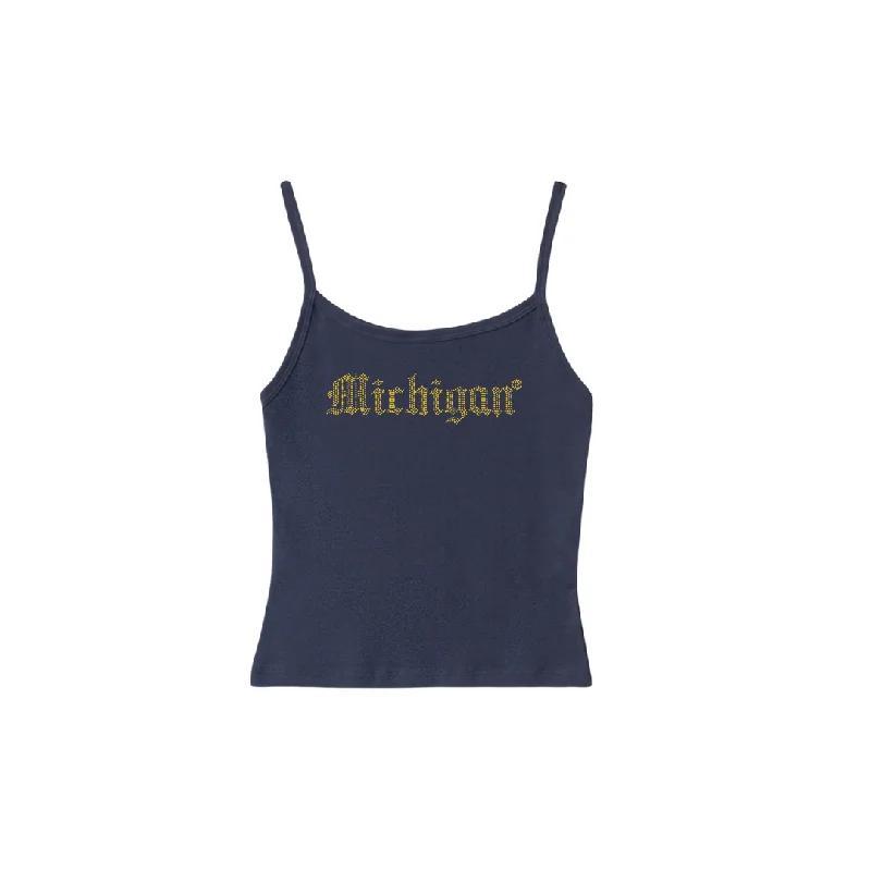 Performance teeMichigan Rhinestone Everyday Tank