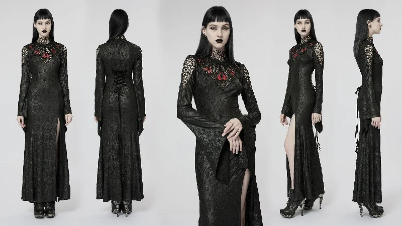 Shirt DressGothic Dark Night Withered Vine Dress