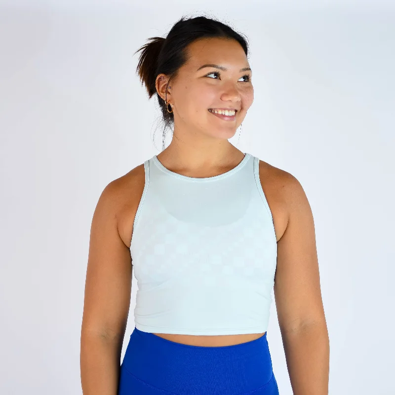 Tempo Crop Tank - FittedCroptopscene