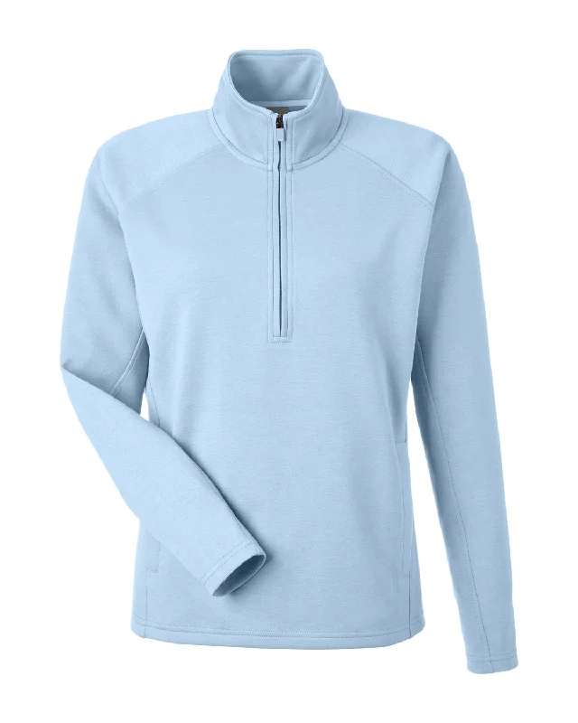 Embellished ShirtsJ America 8754JA Ladies' Apex Fleece Quarter-Zip