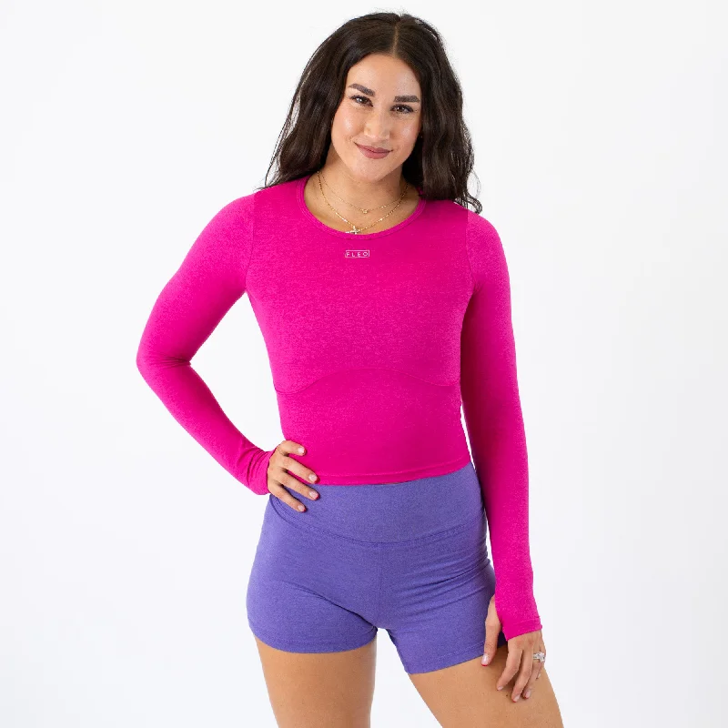 Victory Contour Crop Long SleeveCroptopwear