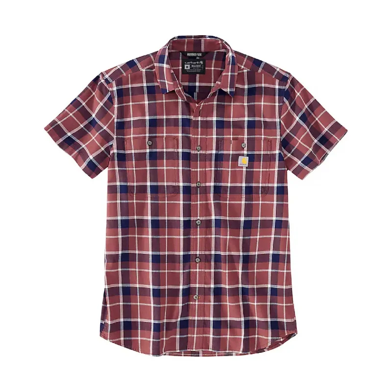 Jersey Short Sleeve TopsCarhartt Men's Rugged Relaxed Fit Lightweight Short Sleeve Shirt - Apple Butter - ONLINE STORE CREDIT/EXCHANGE ONLY