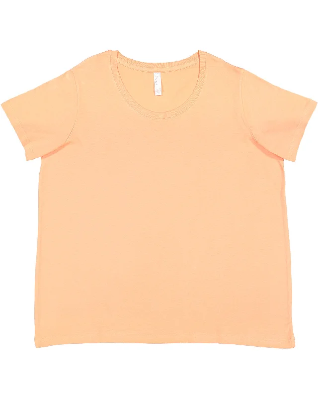 Longline ShirtsLAT 3816 Ladies' Curvy Fine Jersey T-Shirt