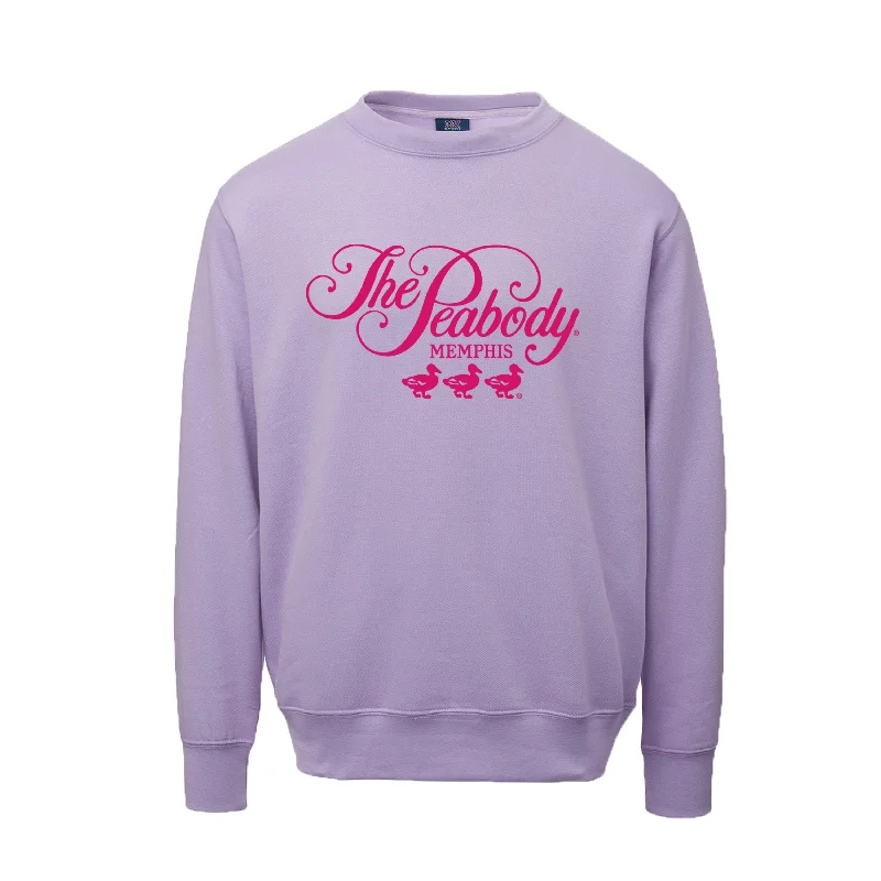 CrewneckchicPeabody Fundamental  Fleece Crew - Stardust