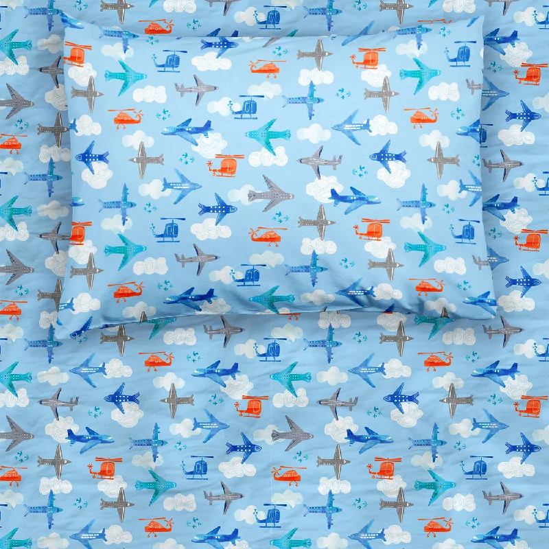 Let's Fly Twin Sheet Set