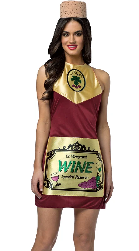 Vintage DressFine Wine Dress Costume