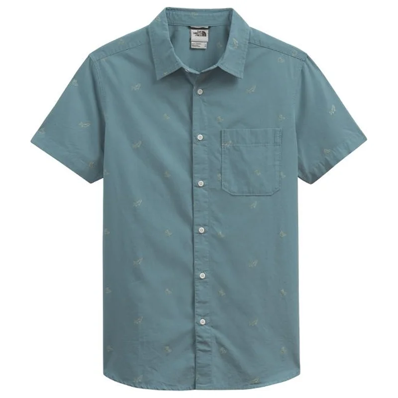 Skateboard Short Sleeve TopsMen's Short Sleeve Baytrail Jacquard Shirt