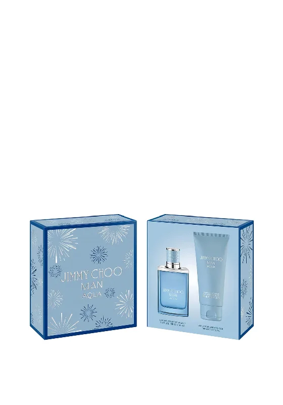 Jimmy Choo Man Aqua Eau De Toilette Gift Set, 50ml