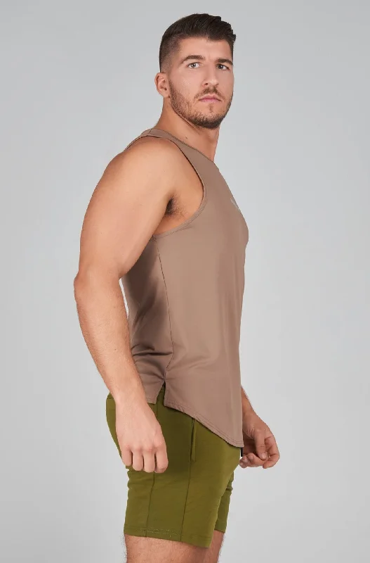 Breathable jacket0125. Flex Pro Tank / Pale Brown