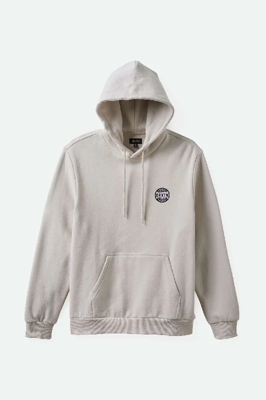 Gateway Patch Hoodie - BeigeBranded Sweatshirts