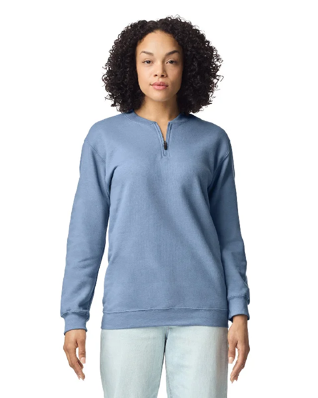 Sheer ShirtsGildan SF008 Unisex Softstyle Midweight Fleece Quarter-Zip Sweatshirt