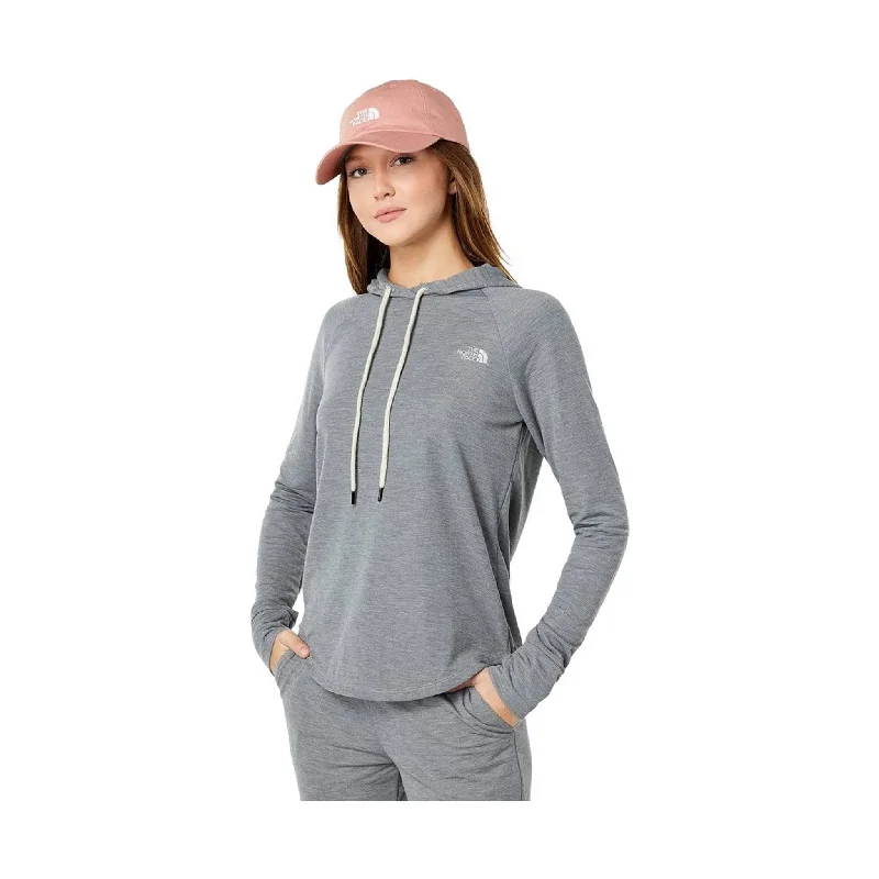 The North Face Women's Westbrae Knit Hoodie - Medium Grey HeatherMetallic Hoodies