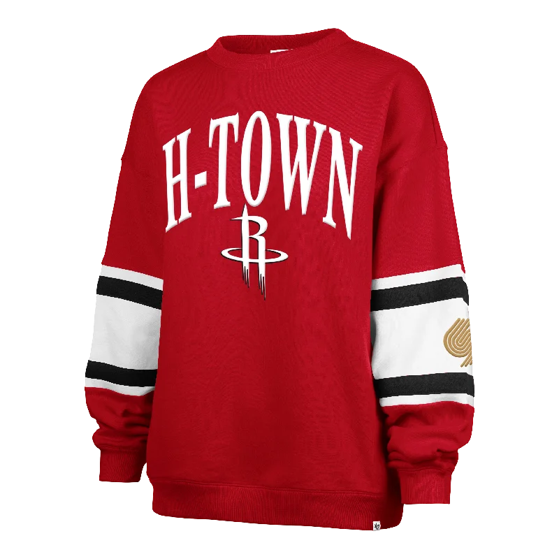 CrewneckqualityWomen's Houston Rockets '47 City Edition Steadfast Crewneck Sweatshirt