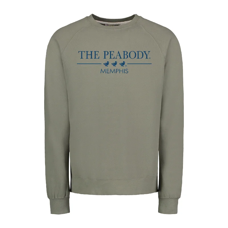 CrewneckpatternThe Peabody Memphis Vintage Crewneck - Sage